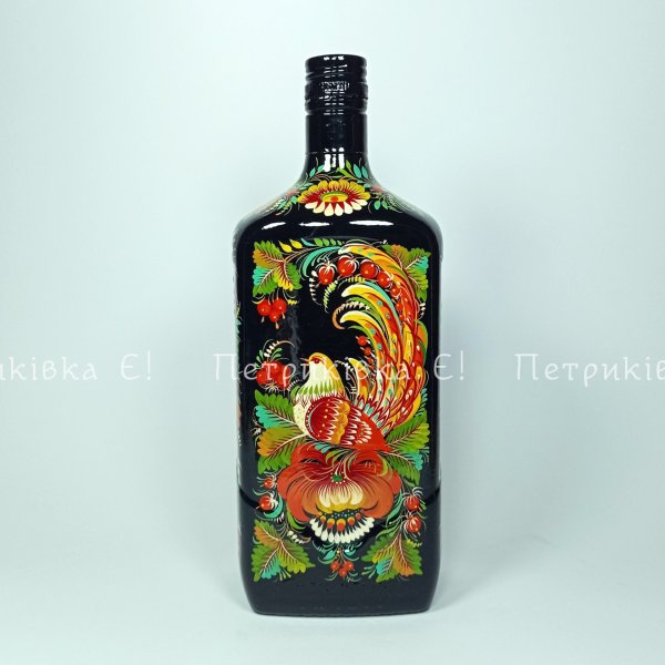 Бутылка 1 л "Петриковский орнамент"