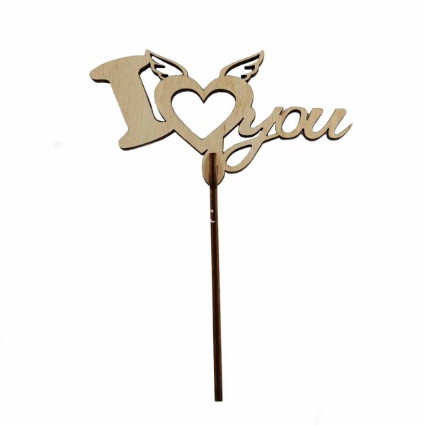 Заготовка топпер "Love "  15,5*13 см