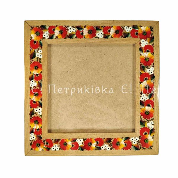 Рамка для фото 22х22 см "Бегунок 1" по дереву