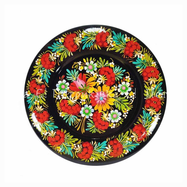 Тарілка з Петриківським розписом 20 см "Весняна"