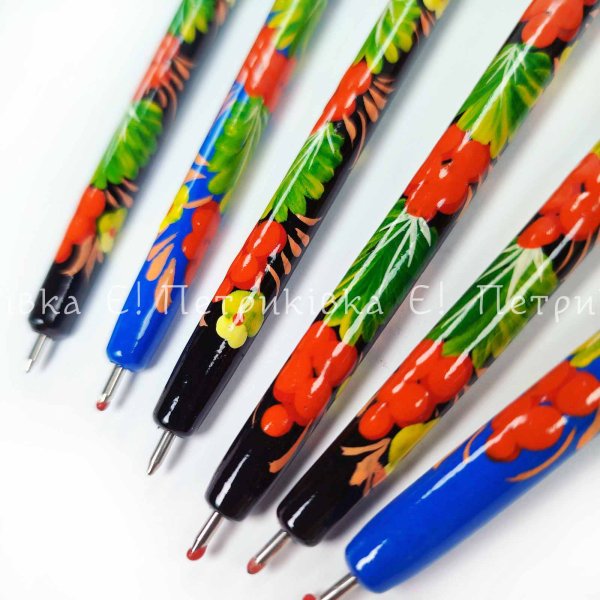 Ручка Петриковская роспись булава "Смородина"