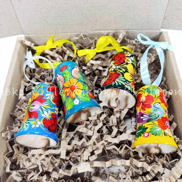 Набор колокольчиков " Яркий" в подарочной упаковке