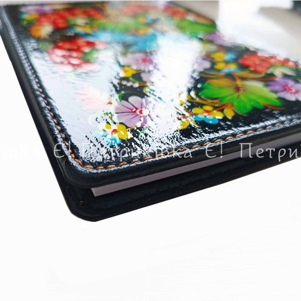 Блокнот для записів "Пташка з квітами" (18х13) клітинка