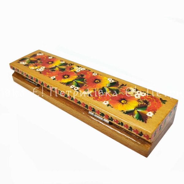 Подарочный набор в футляре шариковая ручка и карандаш "Золотая нежность"