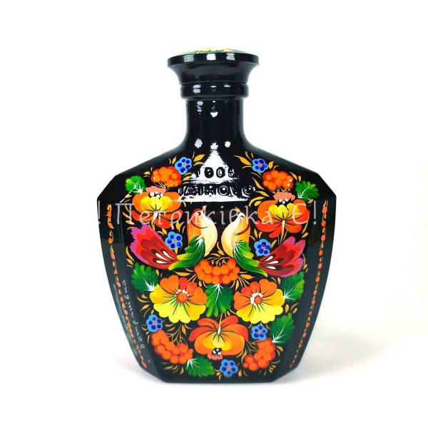 Пляшка 0,5 л "Яскрава з птахами"