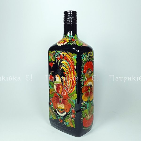 Бутылка 1 л "Петриковский орнамент"